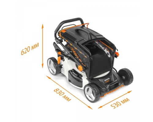 Газонокосилка аккумуляторная DAEWOO DLM 5040 Li-S самоходная