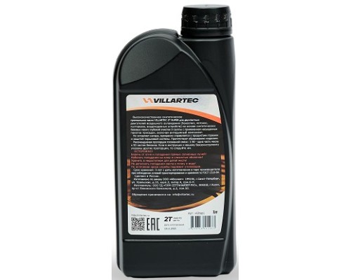 Масло для 2-тактных двигателей VILLARTEC VIL2TSP1 2T SUPER 1.0 л