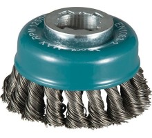 Щетка обдирочная для УШМ MAKITA D-73368 проволочная дисковая x-lock d115 мм.