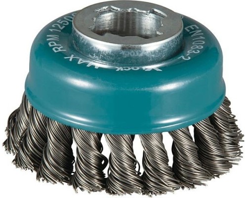 Щетка обдирочная для УШМ MAKITA D-73368 проволочная дисковая x-lock d115 мм.