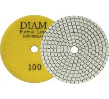 Алмазная тарелка на липучке DIAM АГШК 100*2,5 №100 Extra Line Universal (сухая/мокрая) [000673]