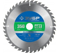 Пильный диск по дереву ЗУБР Быстрорез 350x30мм 40т 36901-350-50-40_z01