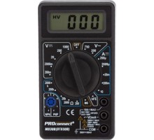 Мультиметр цифровой Proconnect M830B портативный  13-3011