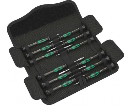 Набор отверток WERA 05073677001 kraftform micro 12 electronics 1 прецизионных, 12 [WE-073677]