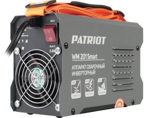 Сварочный инвертор PATRIOT WM 201 Smart [605302137]