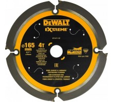 Пильный диск по фиброцементу DeWALT 165х4тх20 мм Extreme DT1471-QZ [DT1471-QZ]