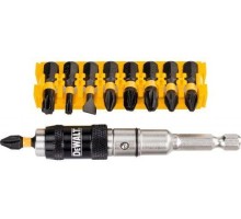 Набор бит и насадок DeWALT DT70518T-QZ EXTREME IMPACT TORSION 10 предмета