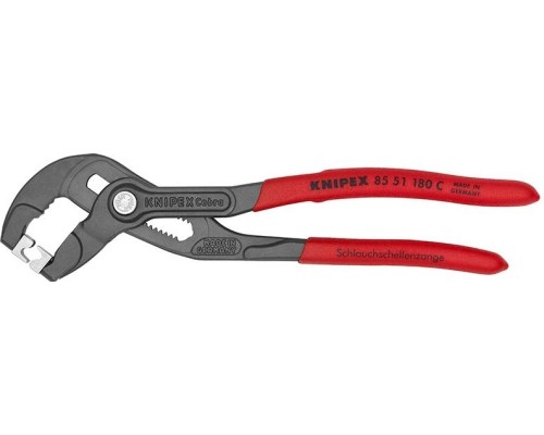 Клещи переставные KNIPEX для пружинных хомутов 8551180C 180 мм [KN-8551180C]