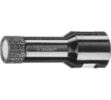 Алмазная коронка для сухого сверления ЗУБР d=16 х 35, M14 Профессионал 29865-16