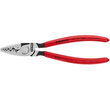 Пресс-клещи KNIPEX KN-9771180SB 9 гнезд, контактные гильзы DIN 46228