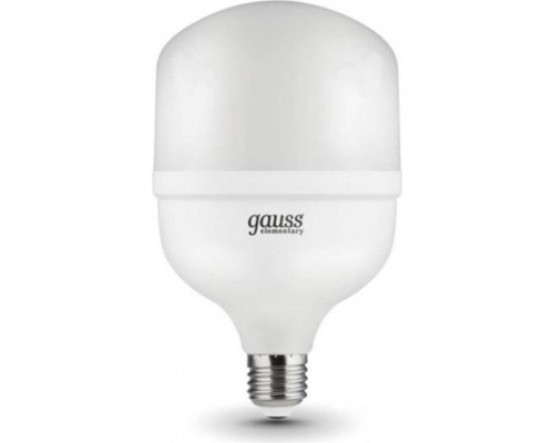 Лампа светодиодная GAUSS T120 elementary 40w 3150lm 6500k e27/e40 promo led [60434]