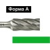 Бор-фреза по металлу D.BOR форма А цилиндр с гладким торцом ALU 12.0*25/70 хв 6 мм [D-RB-AC-A-12-070-6]