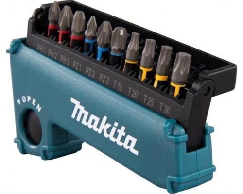 Набор бит и насадок MAKITA E-03567 IMPACT PREMIER 11 предметов 25 мм, c-form  [E-03567]