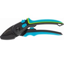 Секатор PALISAD 604 805 с наковальней, 220 мм, регулировка захвата, трехко 604805