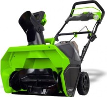 Снегоуборщик аккумуляторный GREENWORKS GD40ST бесщеточный [2600007UG]