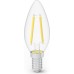 Лампа светодиодная GAUSS Filament Cвеча E14 7W 580lm 4100К LED (в упаковке 3шт) [103901207T]