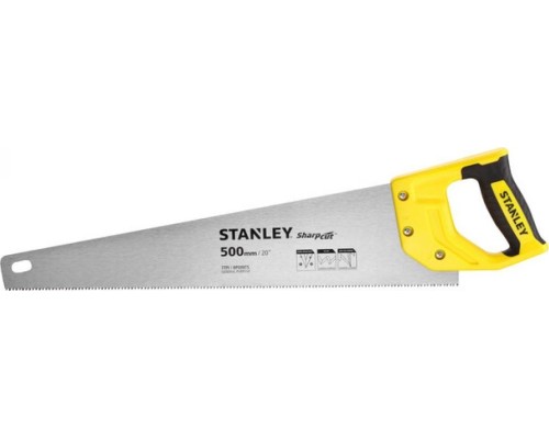 Ножовка по дереву STANLEY 20367-1 sharpcut 500 мм 7tpi [SТАИЛАНДT20367-1]