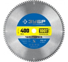 Пильный диск по дереву ЗУБР Чисторез 400x30мм 100т 36905-400-30-100_z01