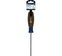 Отвертка крестовая Кобальт 912-076 polywood ph-0х100 мм cr-v, древесно-полимерная рук
