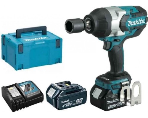 Гайковерт аккумуляторный MAKITA DTW 1001 RTJ ударный, бесщеточный [DTW1001RTJ]