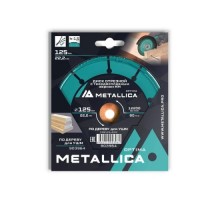 Пильный диск по дереву METALLICA Optima 125x22,2 мм Т=2,0 мм, #60 отрезной с твердосплавным зерном для УШМ [903964]