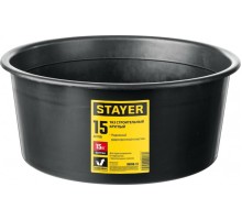 Таз строительный STAYER 06098-15 15 л круглый