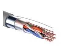 Кабель Proconnect F/UTP, CAT 5e, PVC 4x2x0,48мм, внутренний, серый, 305м 01-0152