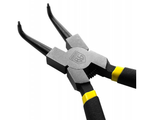Съемник стопорных колец BERGER BG1230 загнутый для внутренних (сжимание) 230 мм