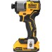 Дрель-шуруповерт аккумуляторная DeWALT DCF 840 N ударный, бесщеточный, без АКБ и ЗУ [DCF840N-XJ]