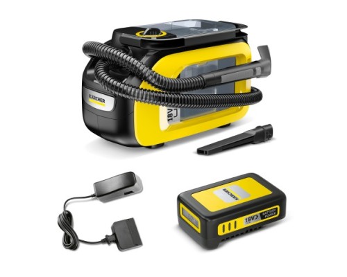 Пылесос аккумуляторный KARCHER SE 3-18 Compact Battery Set (1.081-502.0), с акб и з/у [1.081-502.0]