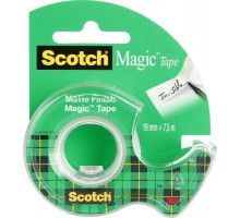 Невидимая клейкая лента 3M Scotch® Magic™ 8-1975D на мини-диспенсере, 19мм х 7,5 м [7100093940]