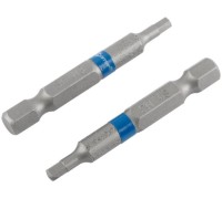 Набор бит Cutop Profi HEX3, 50 мм, стальные, 2 шт 83-647