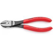 Бокорезы KNIPEX KN-7401160SB особо мощные, 160 мм, обливные ручки