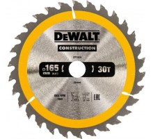 Пильный диск универсальный DeWALT 165х30тх20 мм Construction DT1935-QZ [DT1935-QZ]