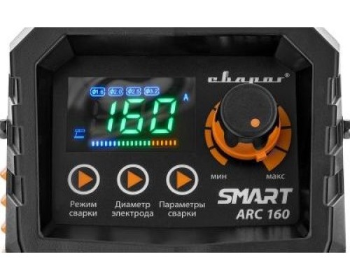 Сварочный инвертор СВАРОГ REAL SMART ARC 160 (Z28103) [00000097992]