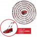 Газонокосилка аккумуляторная EINHELL RASARRO PXC 36/40 (2x4.0 Ah)