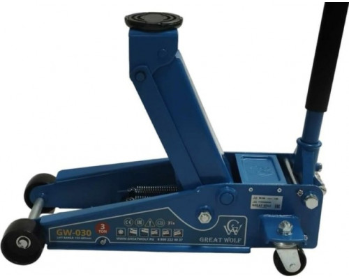 Гидравлический подкатной домкрат GREAT WOLF GW-030 3 т