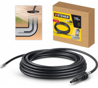 Шланг для прочистки труб Steher 75414-180-15 для пистолета G-180, 15 м