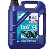 Масло моторное LIQUI MOLY SAE 15W40 Marine 4T Motor Oil   5 л 25016  [25016]