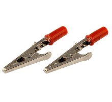 Заземляющий зажим REXANT 16-0009-9 крокодил, длинa 53 мм, 15A, (2шт.)