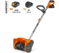Снегоуборщик (электролопата) аккумуляторный DAEWOO DAST 3321Li SET