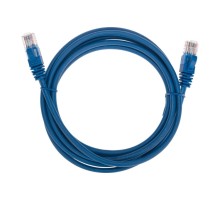 Патч-корд REXANT 02-0104-2 U/UTP, CAT 5e, RJ45-RJ45, 26AWG, LSZH, синий 2м