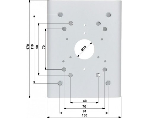 Крепление DAHUA DH-PFA150 на столб