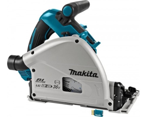 Пила циркулярная аккумуляторная MAKITA DSP 601 ZU с бесщеточным двигателем, без АКБ и ЗУ [DSP601ZU]