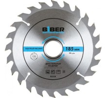 Пильный диск по дереву Biber 85 258 185х30-20-16 z24, быстрый рез тов-199726