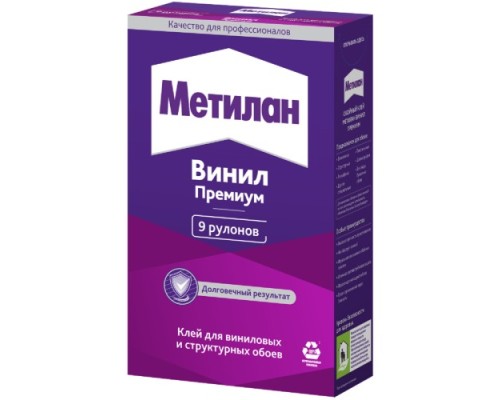 Клей обойный METYLAN Винил Премиум, без индикатора (250 г) 15184  [тов-130792]