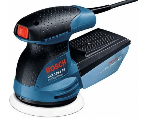 Виброшлифмашина BOSCH GEX 125-1 AE K эксцентриковая [0601387501] Кейс