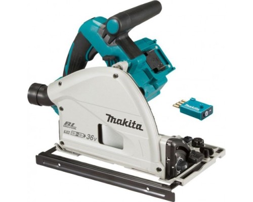 Пила циркулярная аккумуляторная MAKITA DSP 601 ZU с бесщеточным двигателем, без АКБ и ЗУ [DSP601ZU]