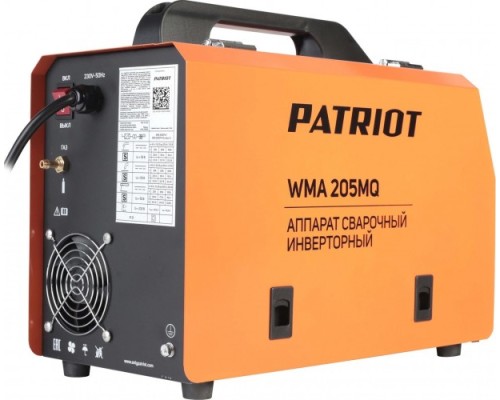 Сварочный полуавтомат PATRIOT WMA 205 MQ инверторный mig/mag/mma [605302155]