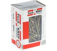 Саморез Tech-KREP 6,0 х 80 (уп. 75 шт.) универсальный, желтый 102273